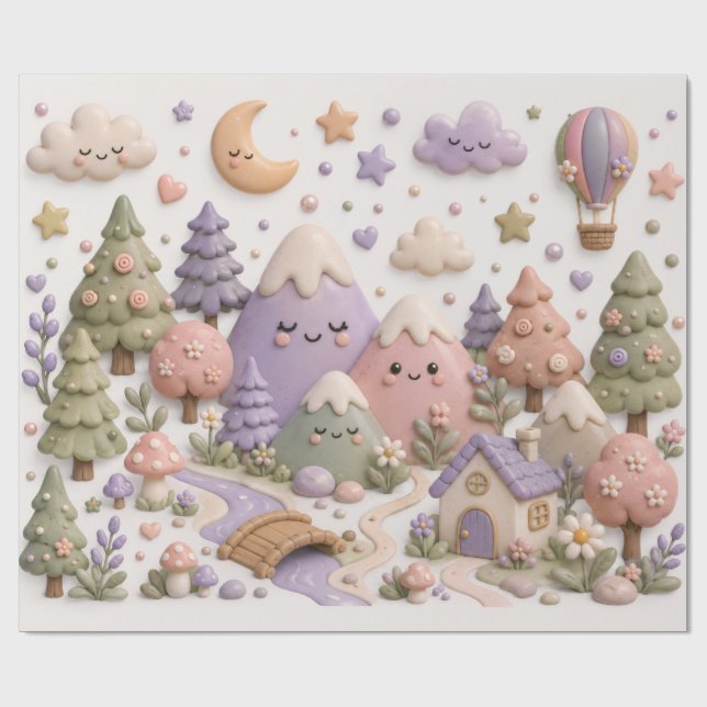 Regalo Papel de seda caprichoso (Superficie plana)