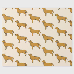 Regalo Papel de seda de Golden Retriever