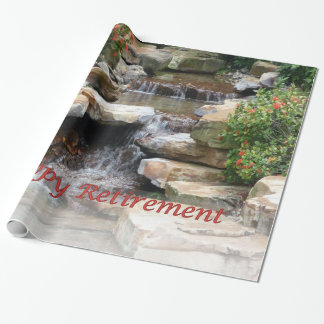 Regalo Papel del abrigo de la cascada de la cascada del