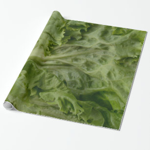 Regalo Papel del wrappng de la lechuga