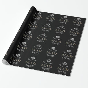 Regalo Papel enojado de Alicia Wreapping del gato de