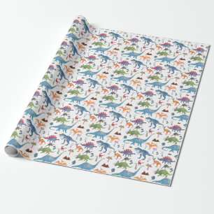 Regalo Papel envuelto de dinosaurios por Popobell