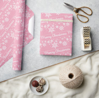 Regalo Papel envuelto de la nieve de los navidades