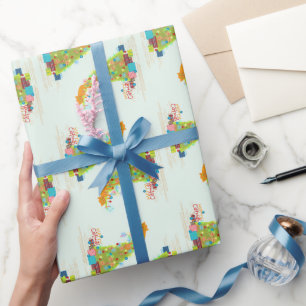 Regalo Papel envuelto de Navidades de Feliz Navidad