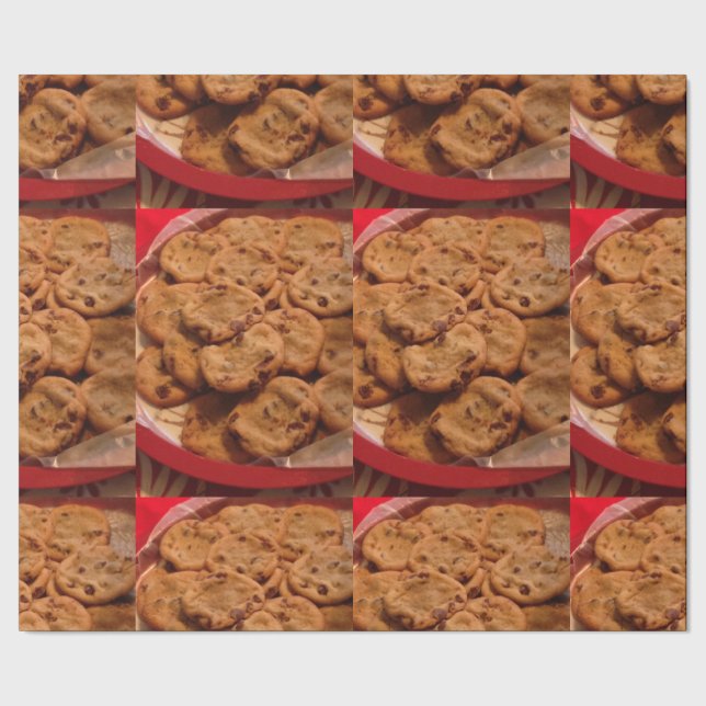 Regalo Papel envuelto para galletas de chocolate (Costura)