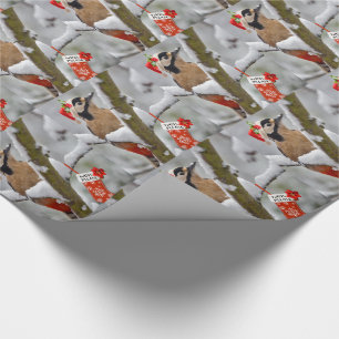 Regalo Papel envuelto para los Navidades de Woodie
