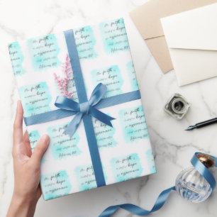 Regalo Papel envuelto para Navidades de la Biblia contra