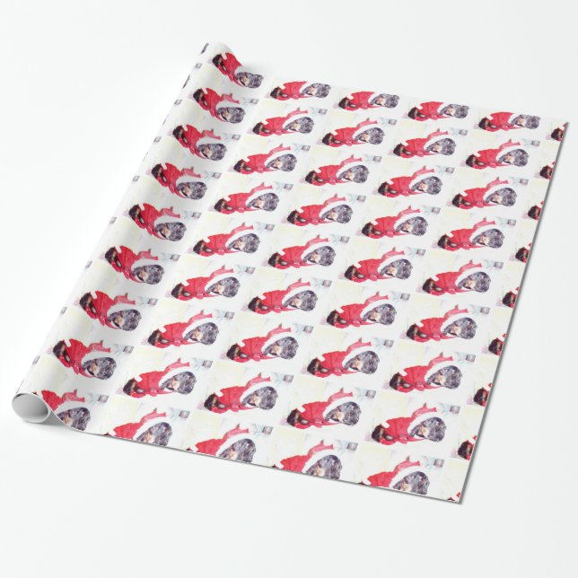 Regalo Papel Giftwrapping de personalizable - Añadir su i (Desenrollado)
