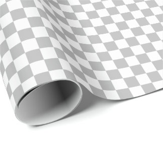 Regalo Papel gris y del blanco medio de los controles de