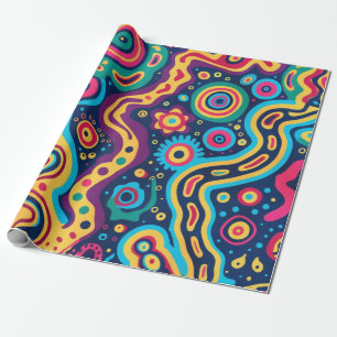 Regalo Papel hippie de ajuste