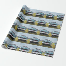 Regalo Papel para envolver de coches chevy de 55'