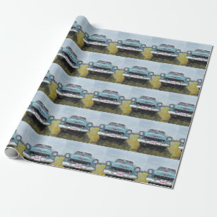 Regalo Papel para envolver de coches chevy de 55'