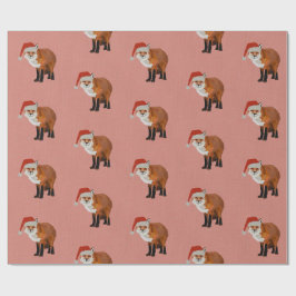 Regalo Papel para envolver de espuma FOX FESTIVE