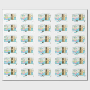 Regalo Papel para envolver del remolque de campanario