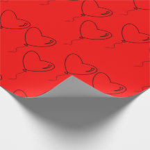 Papel para envolver regalos para el Día de San Val