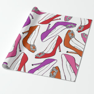 Regalo Papel para envolver zapatos de moda