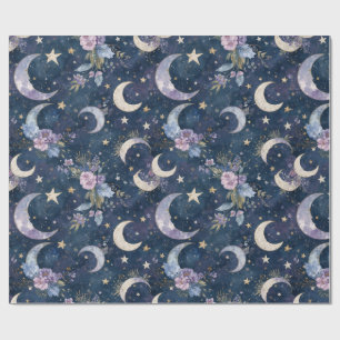 Regalo Papel pintado celestial de jardín a la luz de la l