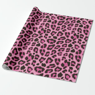 Regalo Papel pintado de leopardo rosa