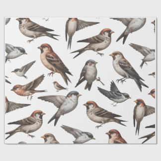 Regalo Papel pintado de pájaros