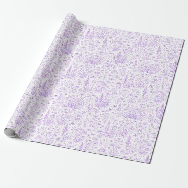Regalo Papel pintado de toile de lavanda (Desenrollado)