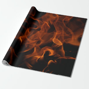 Regalo Papel rojo de fuego