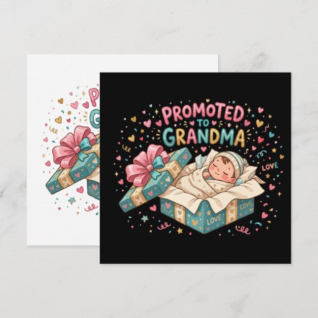 Regalo para Abuela Ascendida (Anverso / Reverso)