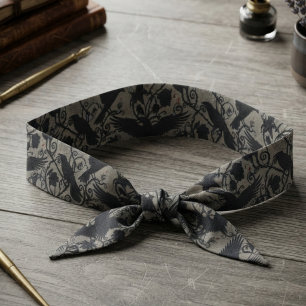 Regalo para amante de aves con cuervo floral de ac