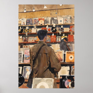 Regalo para amante de la música Impresión de arte 