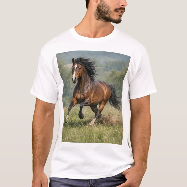 Regalo para amantes de caballos Camiseta de hombre (Anverso)