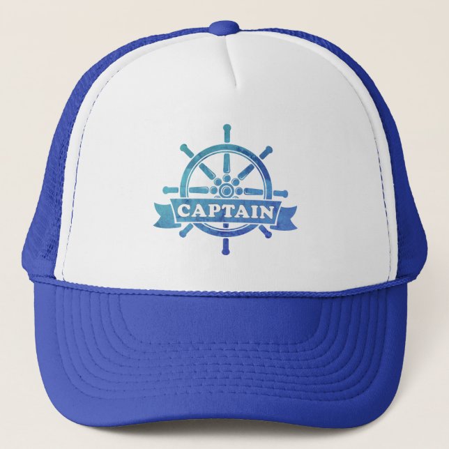 Regalo para capitán de barco pesquero Gorra (Anverso)