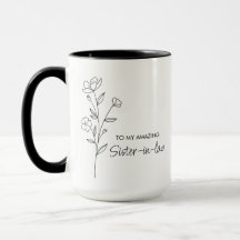 Regalo para Cuñada Taza Cuñada Hermana de