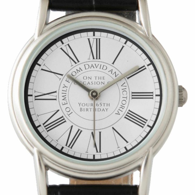 Regalo para hermana en su reloj de cumpleaños (Subido por el creador)