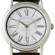 Regalo para hija en su reloj de cumpleaños