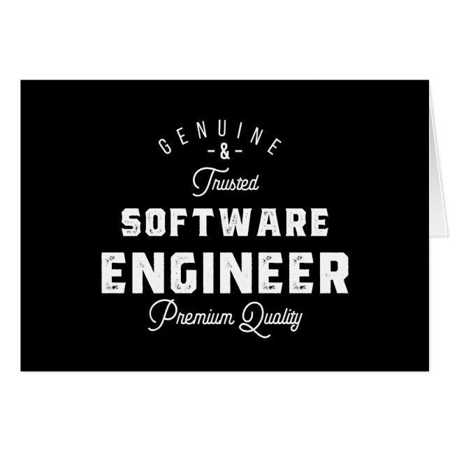 Regalo para Ingeniero de Software (Anverso (Horizontal))