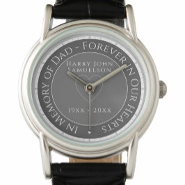 Regalo para la abuela en su reloj de cumpleaños