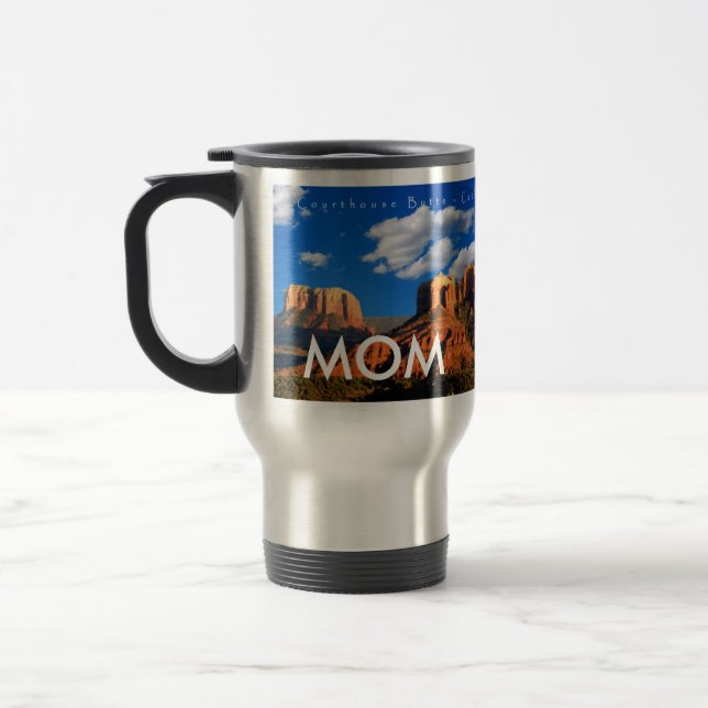 Regalo para la MAMÁ - taza del viaje de Sedona (Izquierda)