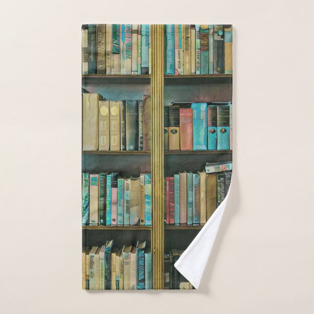 Regalo para los amantes del libro (Toalla de mano)