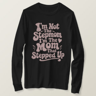 Regalo para Madrastra Camiseta Manga Larga Mamá qu