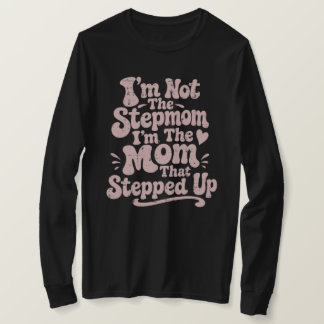 Regalo para Madrastra Camiseta Manga Larga Mamá qu