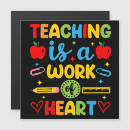 Regalo para maestro 'Enseñar es un trabajo del cor