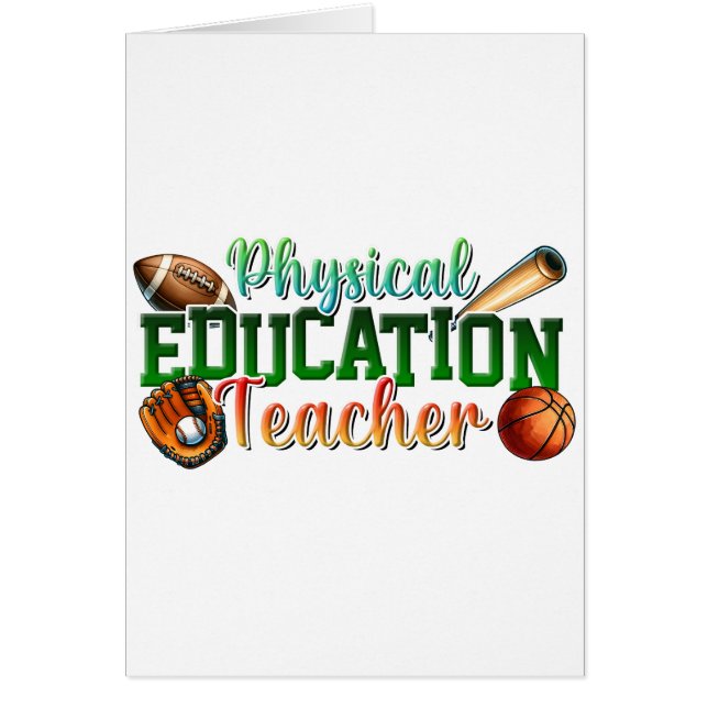 Regalo para maestro | Profesor de educación física (Frente)