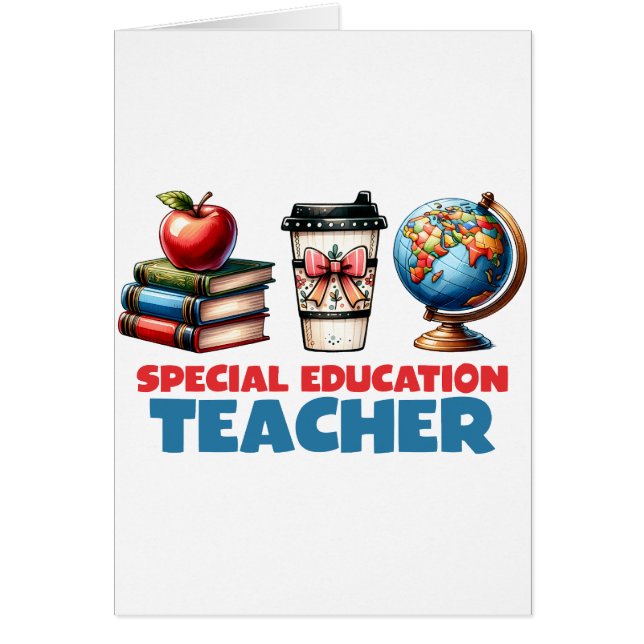 Regalo para maestros | Maestro de educación especi (Frente)