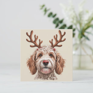 Regalo para mamá perra amante de la Navidad Golden