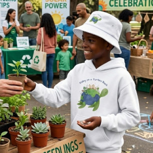Regalo para niños Tierra Ecológica Linda en la Esp
