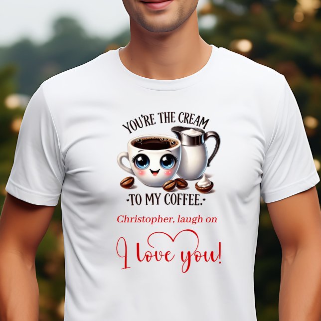 Regalo para Novio Camiseta Divertida de Comida par (Gift for Boyfriend Funny Food Valentine Men T-Shirt)