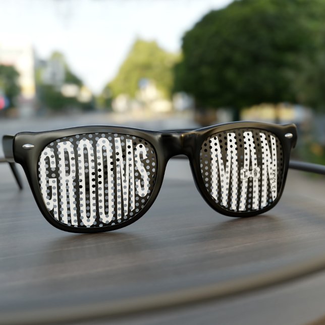 Regalo para Padrino de Boda Gafas de Sol Retro par (Subido por el creador)