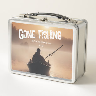 Regalo para pescador jubilado al amanecer