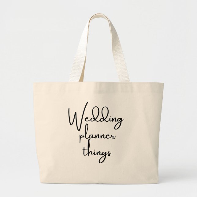 Regalo para Planificador de Bodas, Bolsa de Planif (Frente)