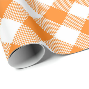 Regalo Partida de costuras: Naranja y papel de ajuste de 