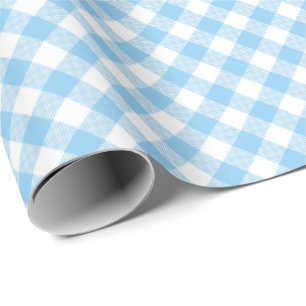 Regalo Partida de costuras: Papel de ajuste de Gingham az